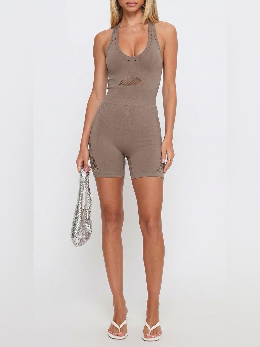ANWND seamless sports jumpsuit (or unitard) size S/M - Picture 3 of 6